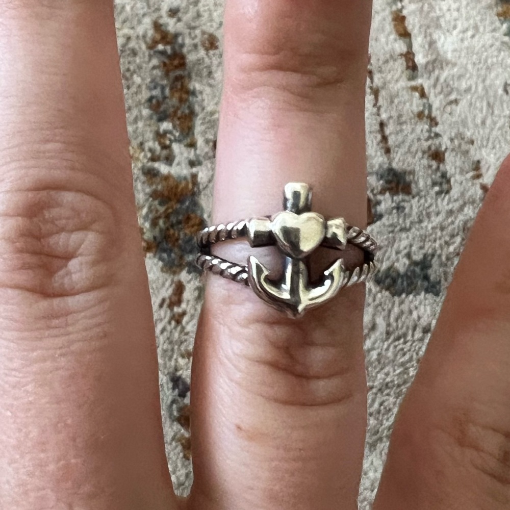 James Avery faith, hope, and love ring